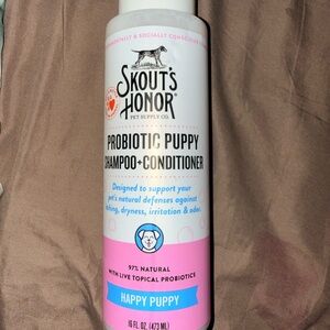 Probiotic Puppy Shampoo + Conditioner - White and Pink